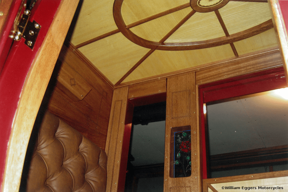 Bill Eggers: 1865 Wells Fargo Stagecoach Interior View