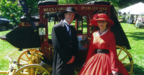 Bill Eggers: 1865 Wells Fargo Stagecoach