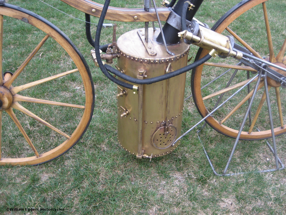 Bill Eggers: 1867 Roper Steam Velocipede Replica