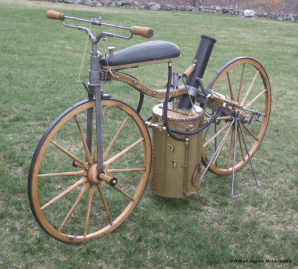 1867 Roper Steam Velocipede Replica Left Side