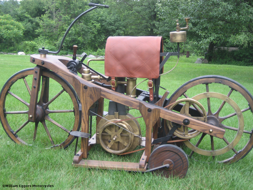 Bill Eggers: 1885 Daimler Reitwagen Replica