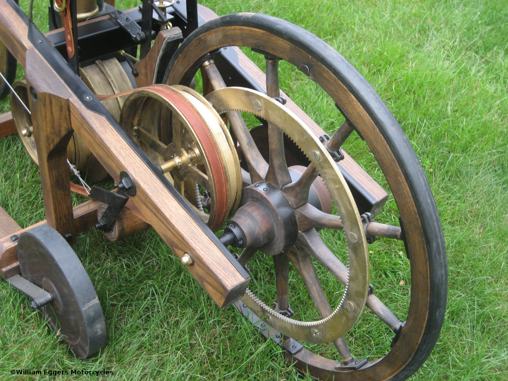 Bill Eggers: 1885 Daimler Reitwagen Replica