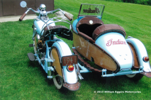 Bill Eggers: 1941 Indian With sidecar
