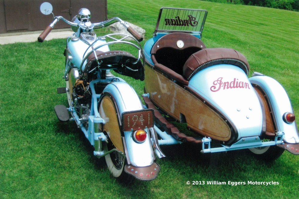 Bill Eggers: 1941 Indian With sidecar