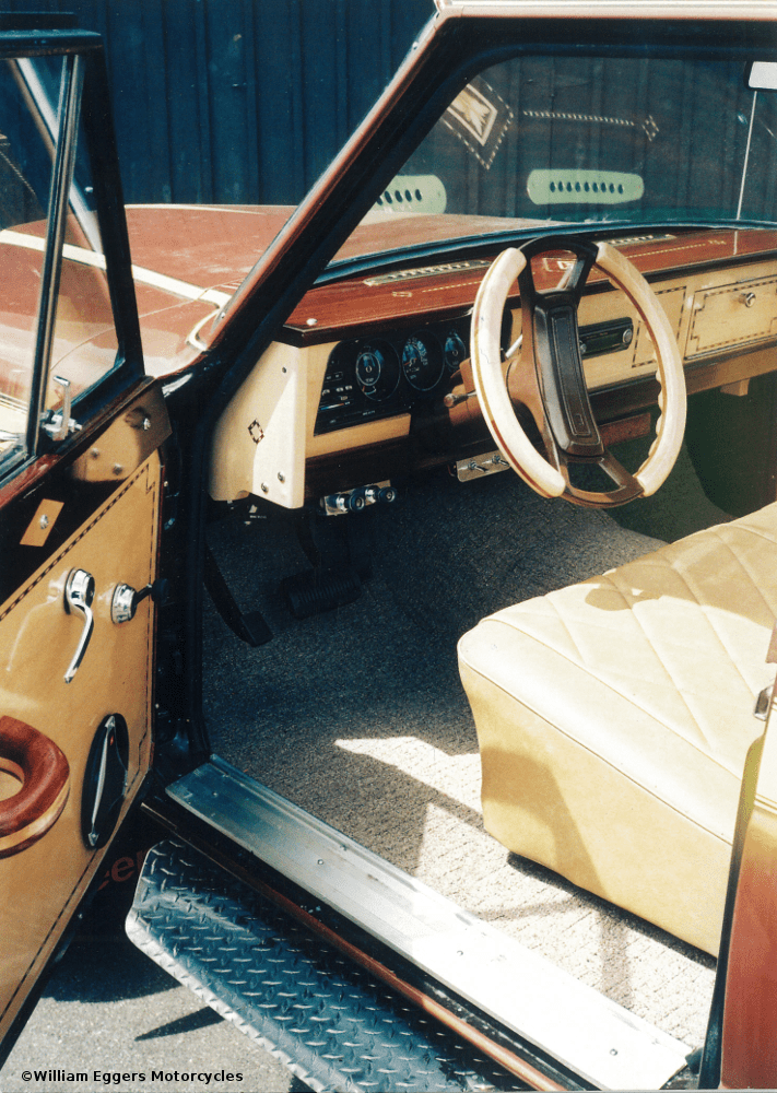Bill Eggers: 1980 Jeep Custom Flatbed Pickup Interior
