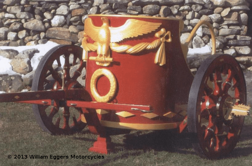 Bill Eggers: Red Ben Hur Chariot