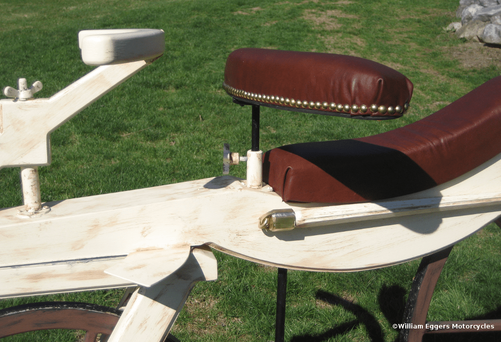 Bill Eggers: Image of 1820 Draisene Replica - Seat