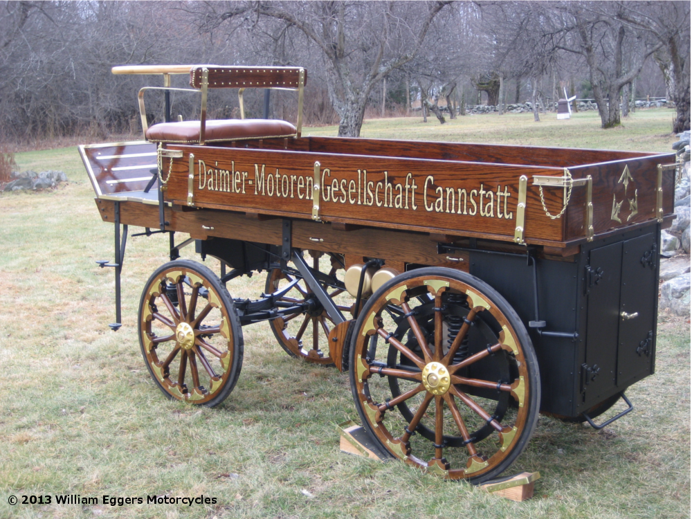 Image of left side of 1896 Daimler Truck