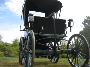 photo of 1893 Duryea Front View