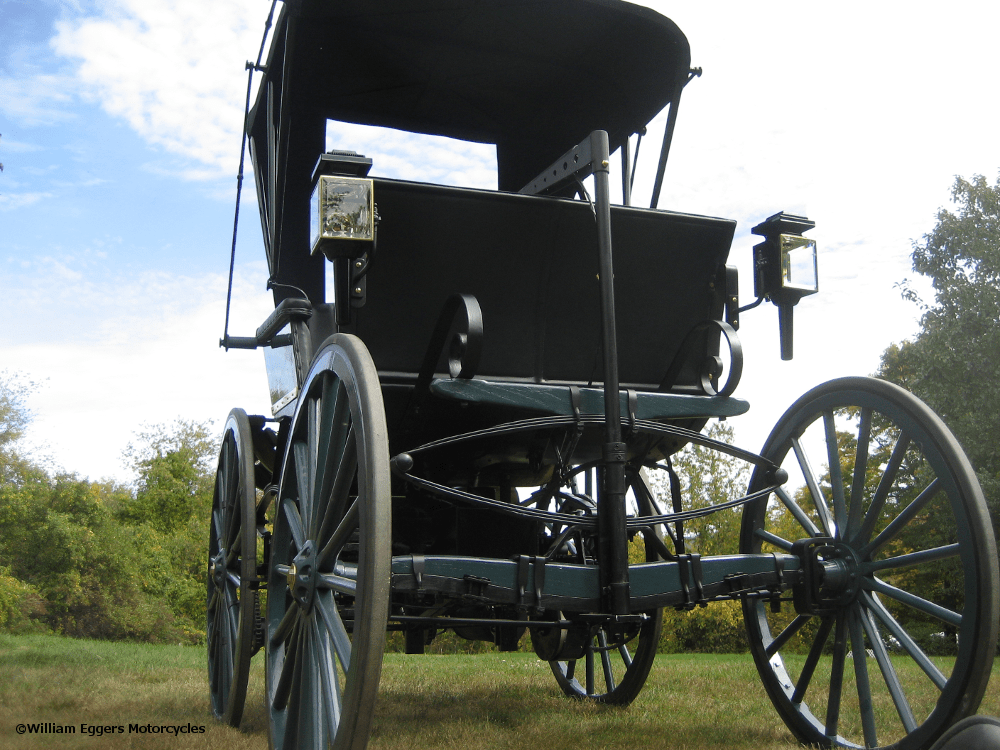 photo of 1893 Duryea Front View